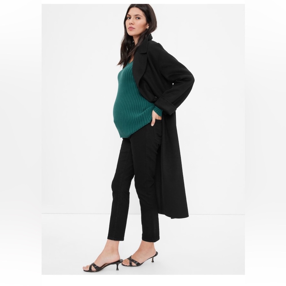 GAP Inset Panel Vintage Straight Maternity Jeans